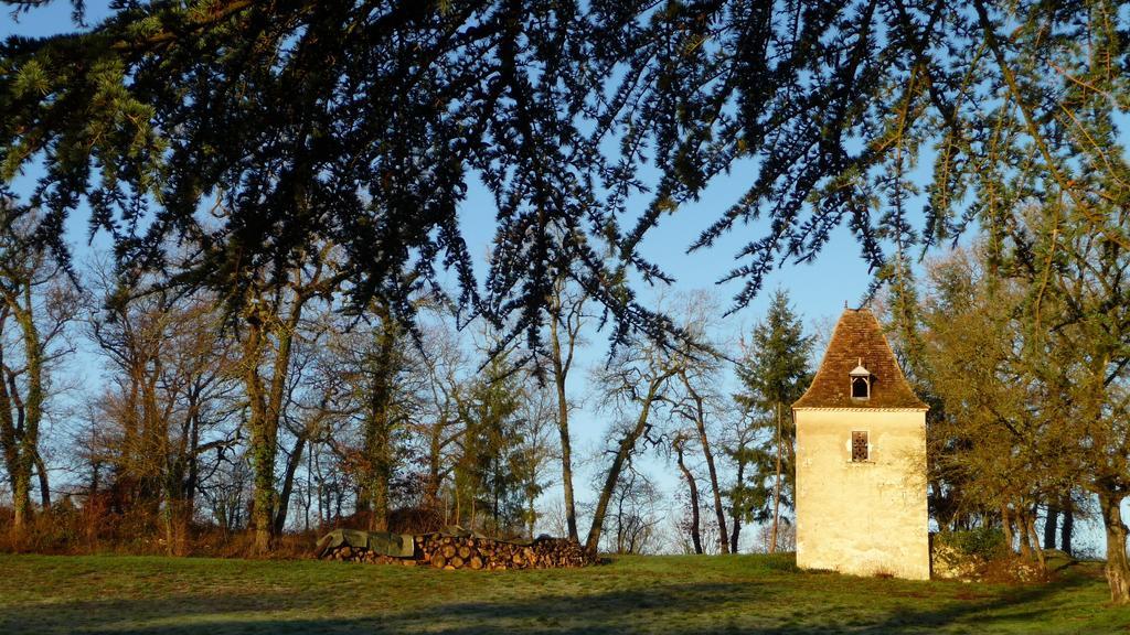 Domaine De Lamassas Bed and Breakfast Hautefage-la-Tour Exteriör bild